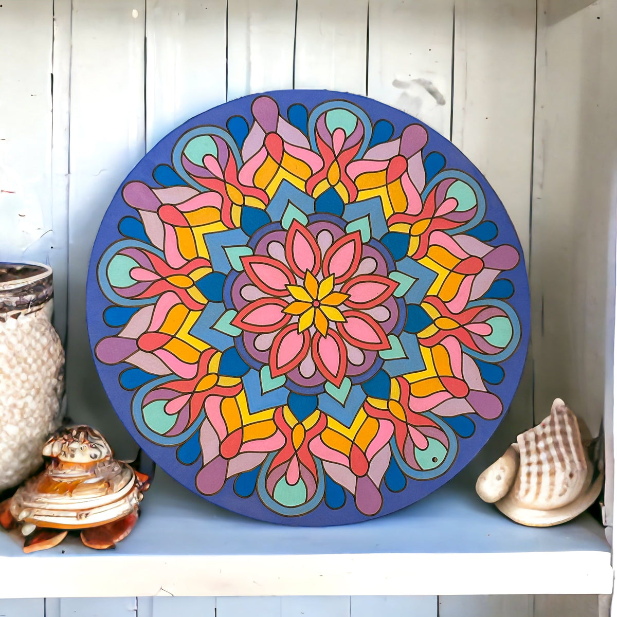 Life of Colour Mandala Painting Kit - The Dancer (Wildflowers)