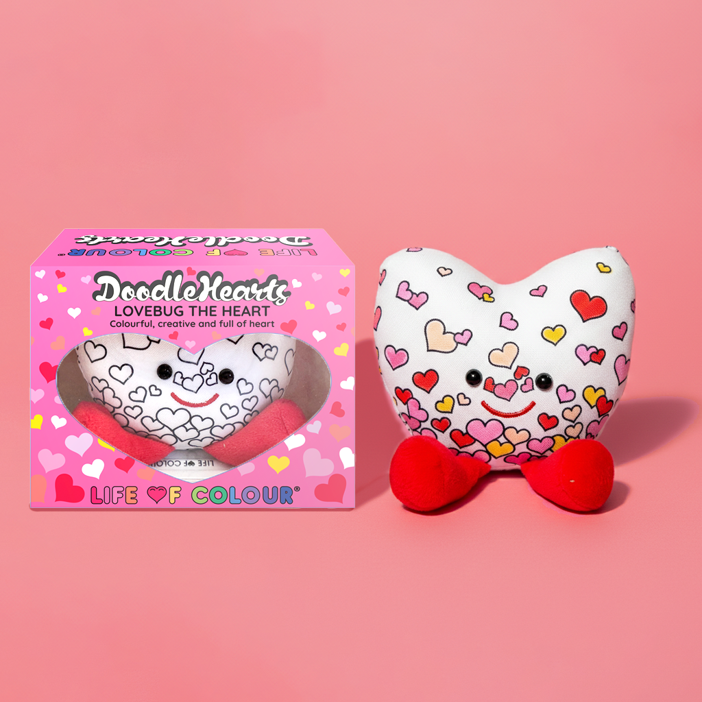 DIY Doodle Cubs - Lovebug the Heart