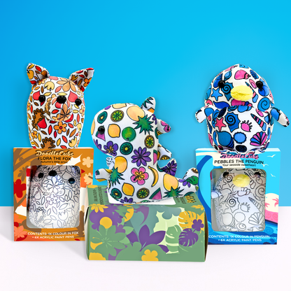 DIY Doodlecubs - Flora the Fox