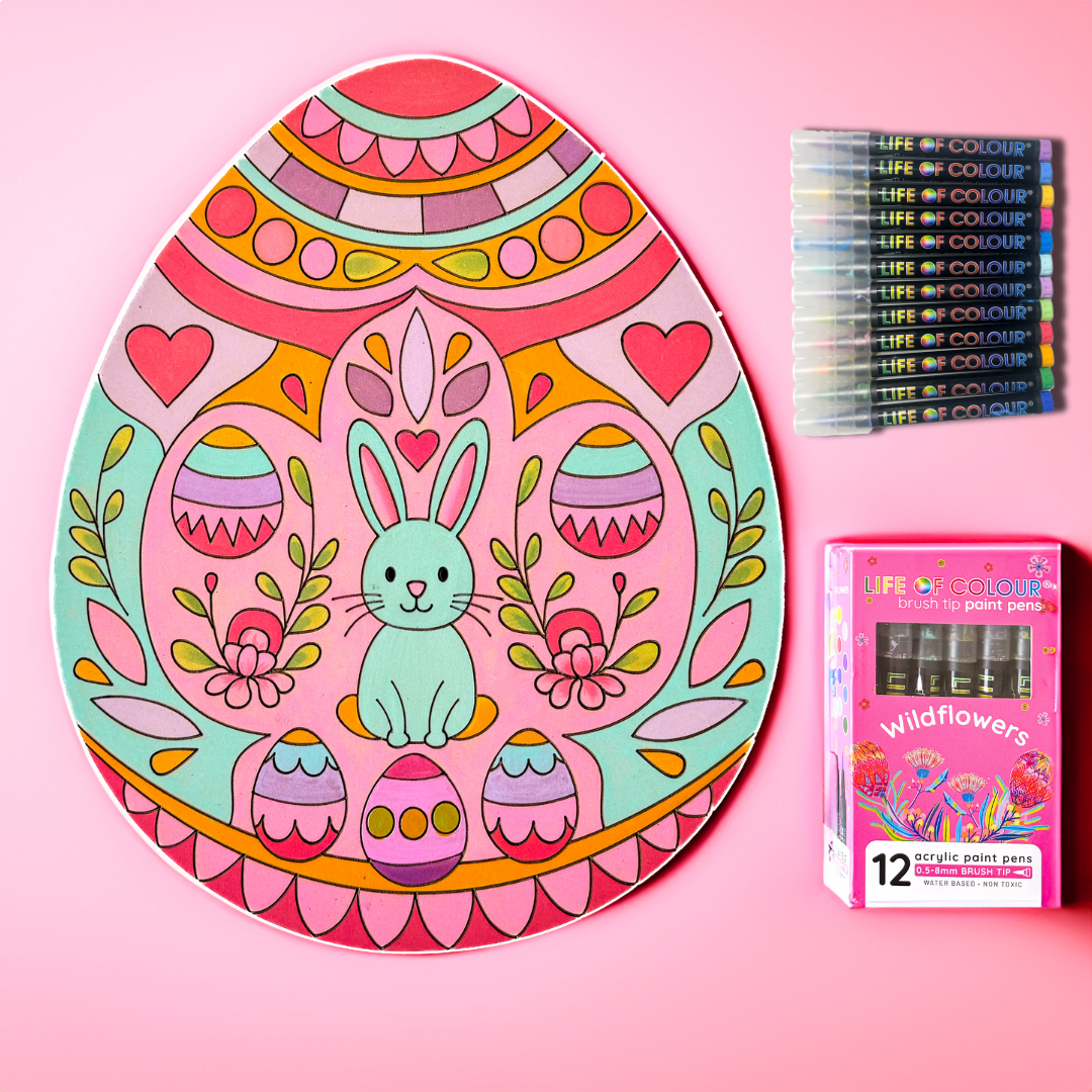 Life of Colour Easter Placemat Painting Kit