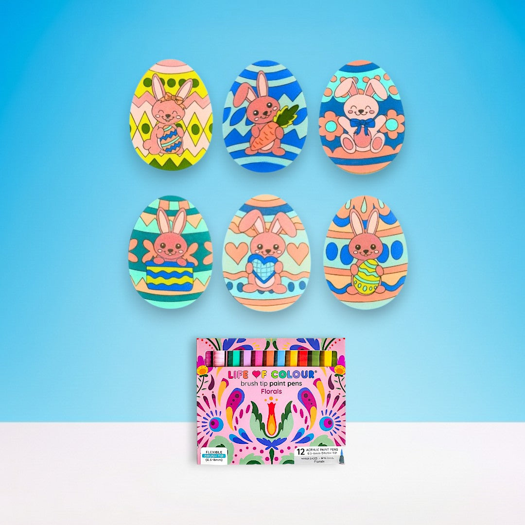 Easter Bunny Coasters Kit - Set of 6