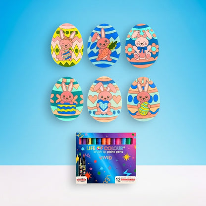 Easter Bunny Coasters Kit - Set of 6