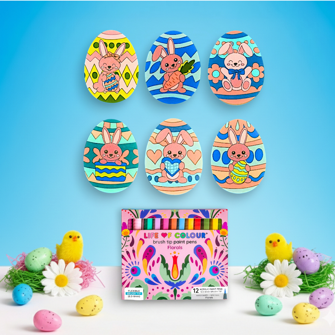 Easter Bunny Coasters Kit - Set of 6