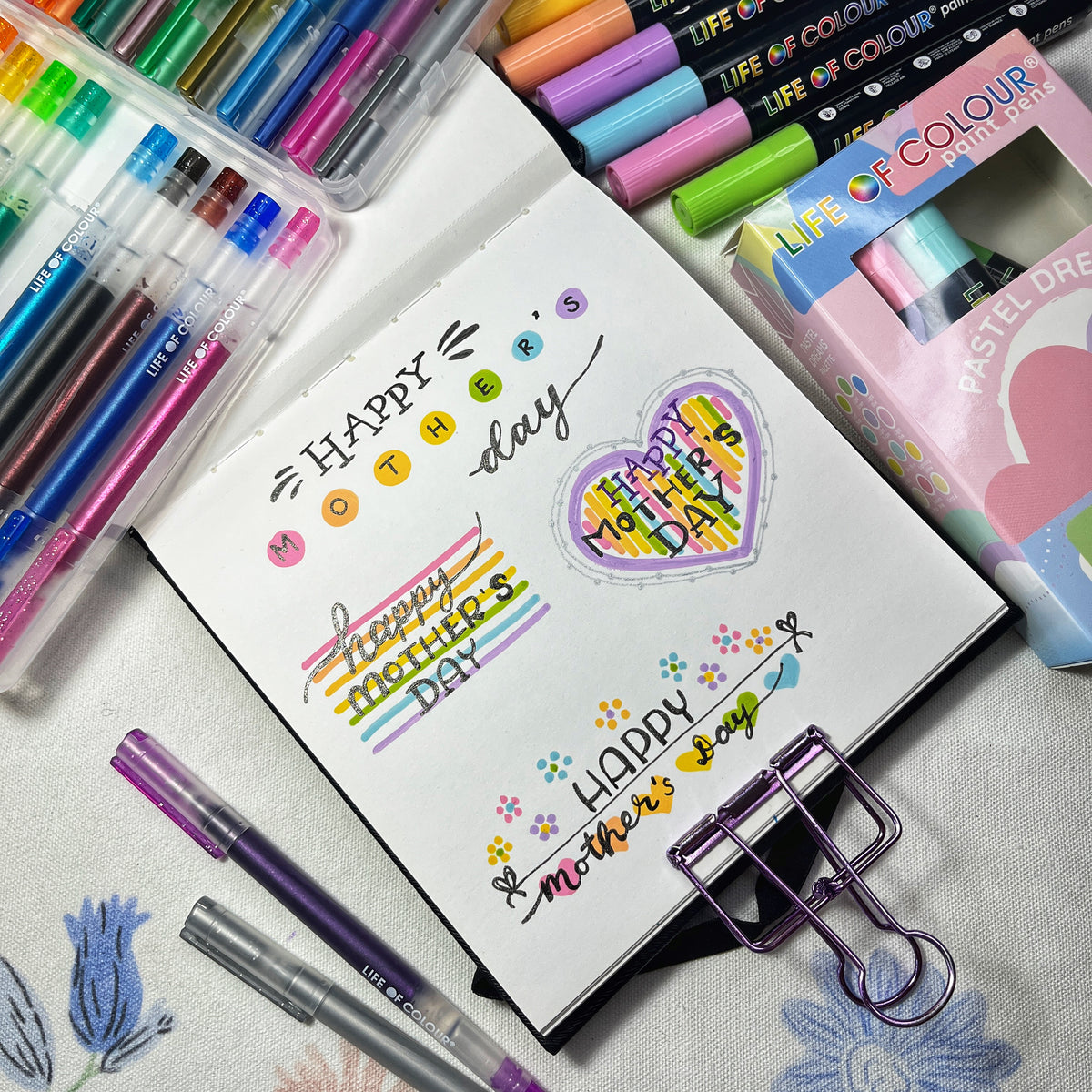 Dream Bundle - Pastel Dreams, Gel Pens and Art Journal