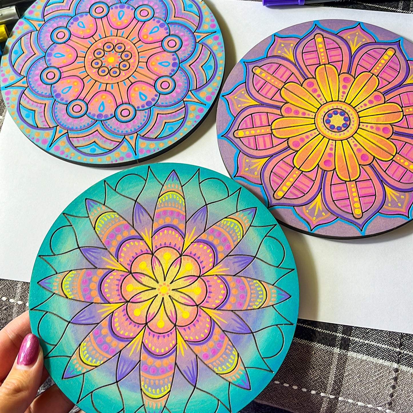 Wildflower Tote and Mini Mandala Bundle