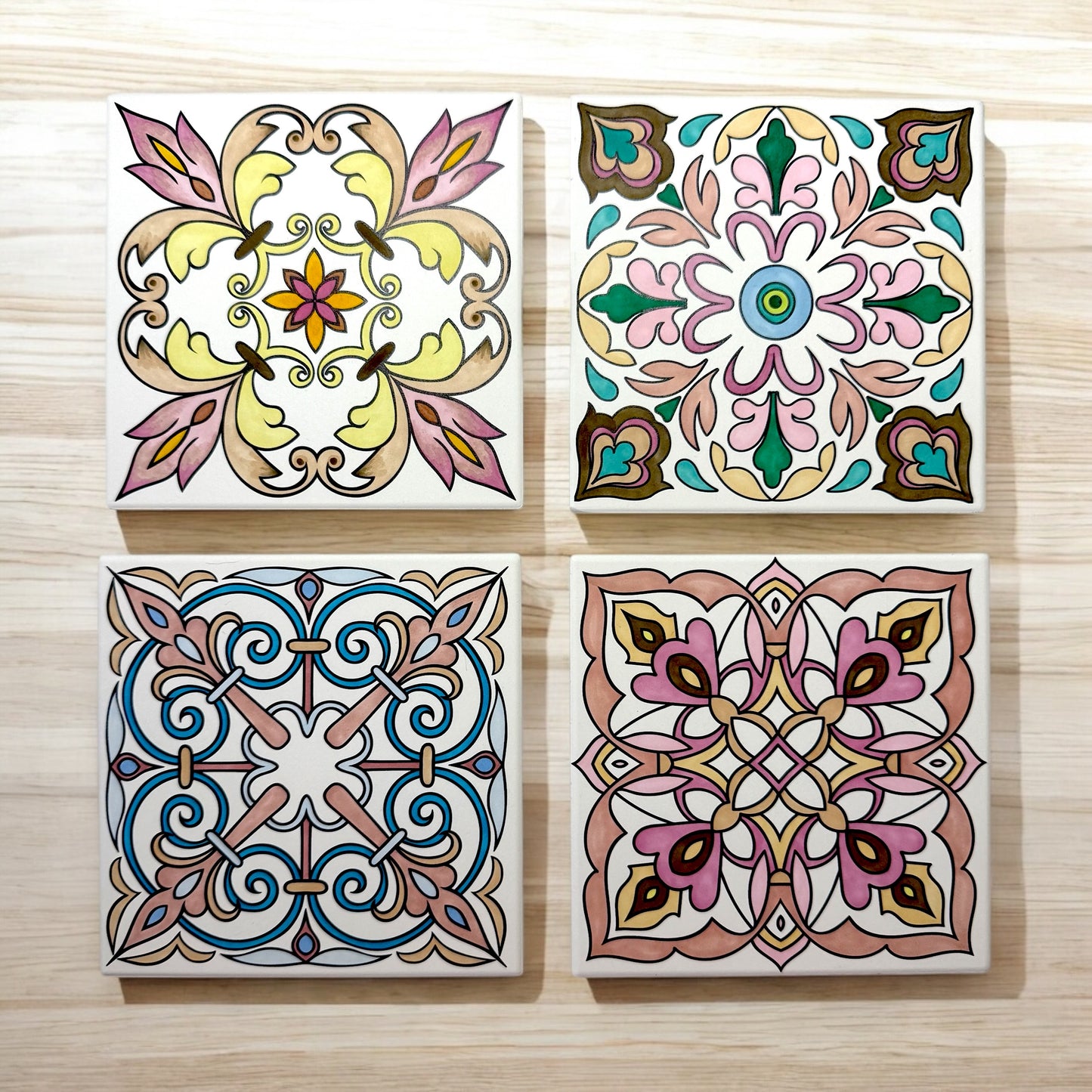 Ceramic Tile Painting Kit