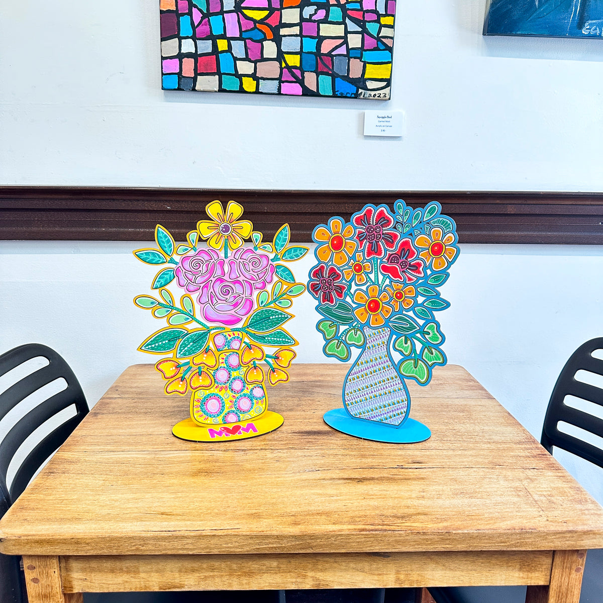 Flowers in Vase Painting Kit - Bundle of 2 Bouquets