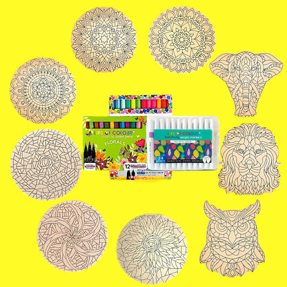 Life of Colour Ultimate Experience Painting Bundle - Bundle of 9