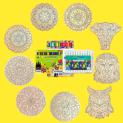 Life of Colour Ultimate Experience Painting Bundle - Bundle of 9