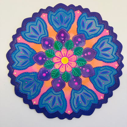 Mandala Flower Puzzle Board