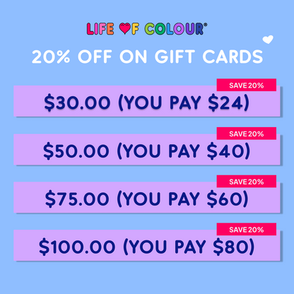 Digital Gift Card (20% OFF)