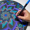 Life of Colour Mandala Galaxy Painting Kit Bundle of 3 - Comet, Meteor and Supernova - Image 3