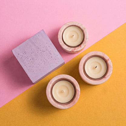 Jesmonite x Life of Colour Creative Kit - Candle Holders