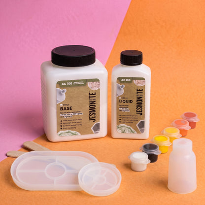 Jesmonite x Life of Colour Creative Kit - Vase and Trinket Set