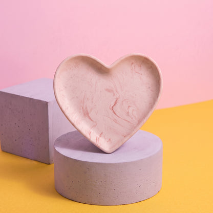 Jesmonite x Life of Colour Creative Kit - Heart Trinket Dish