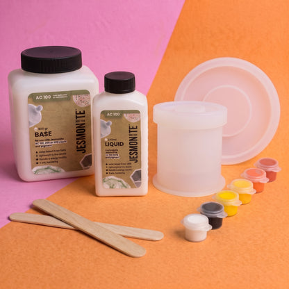 Jesmonite x Life of Colour Creative Kit - Pot and Saucer