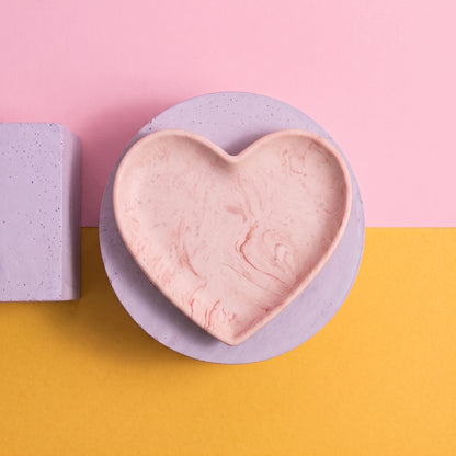 Jesmonite x Life of Colour Creative Kit - Heart Trinket Dish