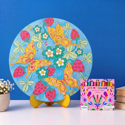 Flower Painting Kit - Strawberry Fields
