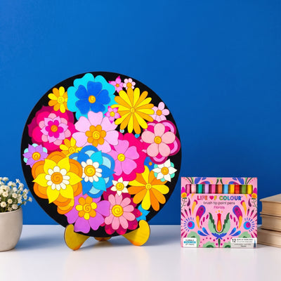 Flower Painting Kit - Happy Garden