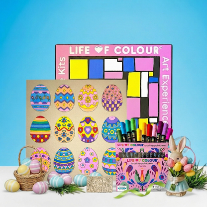 Easter Egg Pop Out Decorations Kit 3 Sets of Eggs for 2