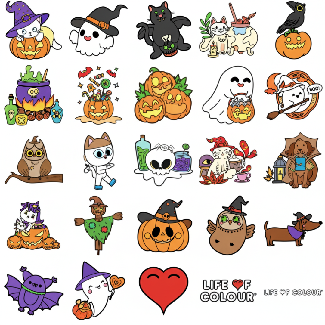 Sticker Party Pack - Bundle of 4 sticker packs