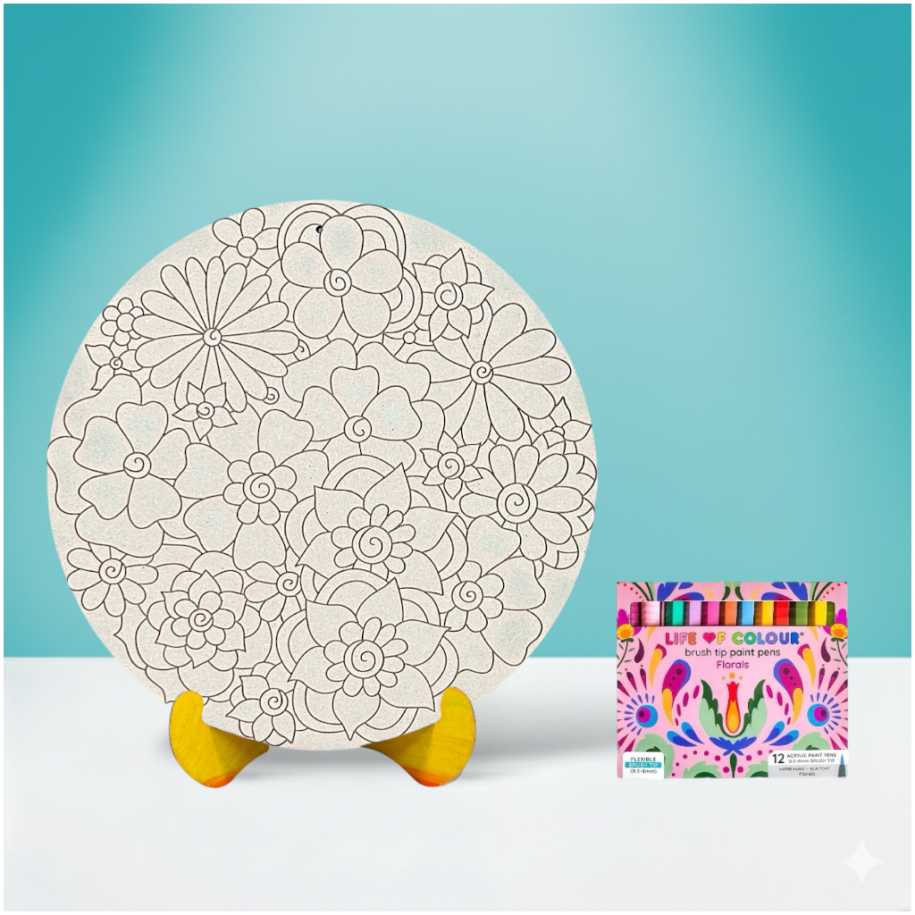 Flower Painting Kit - Happy Garden
