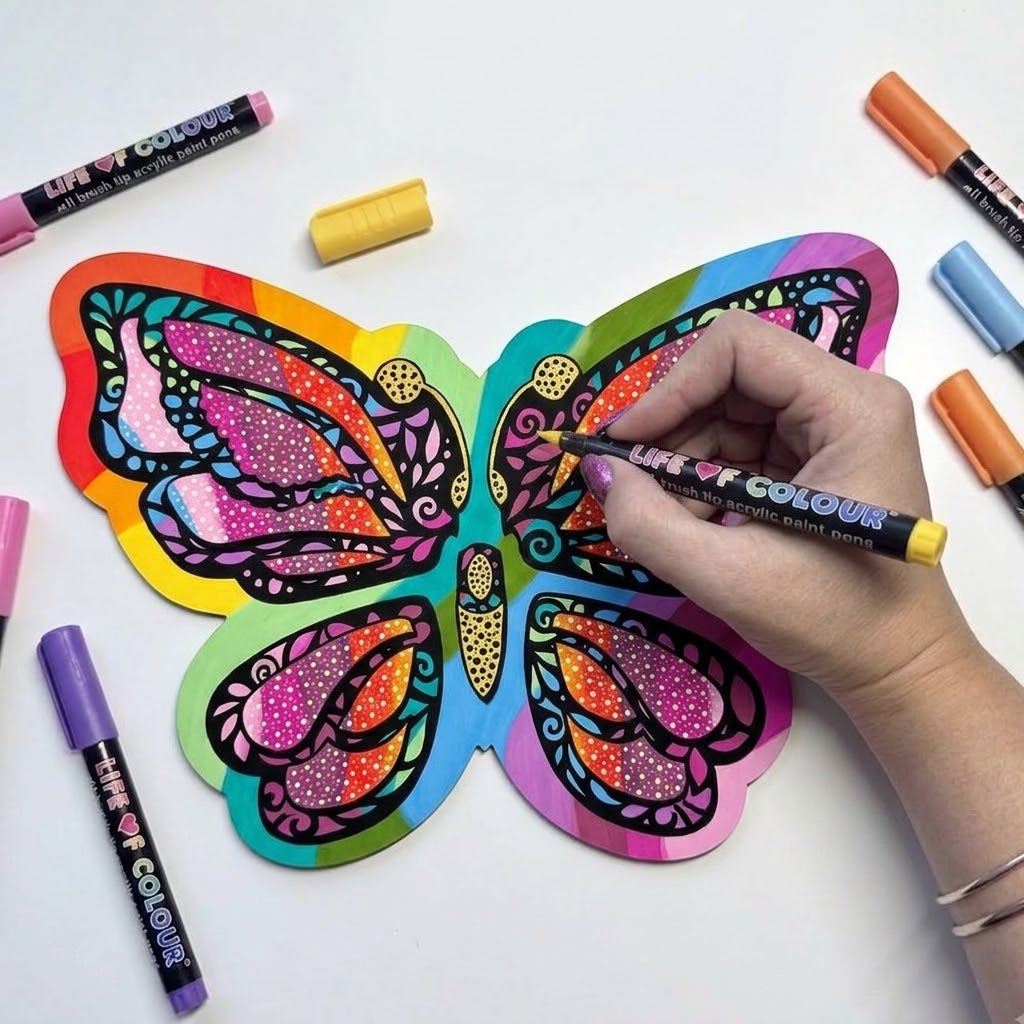 Butterfly Puzzle Board