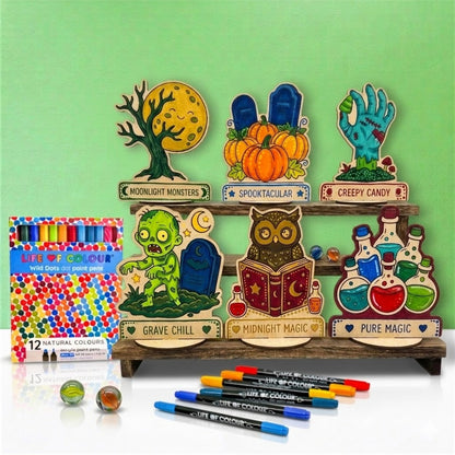 Halloween Mini Figurines Painting Kit