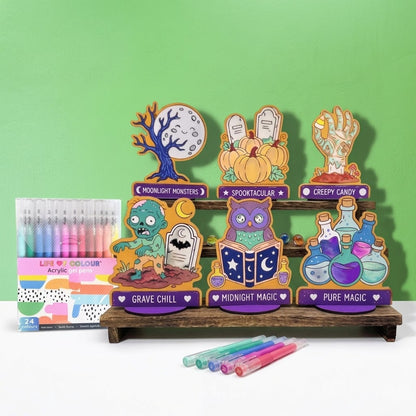 Halloween Mini Figurines Painting Kit