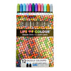 Dazzle Dots Acrylic Paint Pens -  Set of 12 Metallic Colours - Image 3