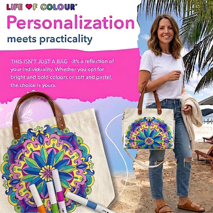 Luxury DIY Mandala Tote
