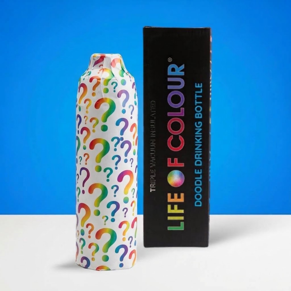 Doodle Drinking Bottle  - Mystery Gift (free gift)