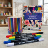 Jesmonite® x Life of Colour Classic Colour Dual Tip Acrylic Paint Pens - Set of 12 - Image 5