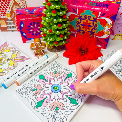 Ceramic Tile Painting Kit