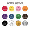 Classic Colour Dual Tip Acrylic Paint Pens - Set of 12 Brush and Fine Tip - Image 4