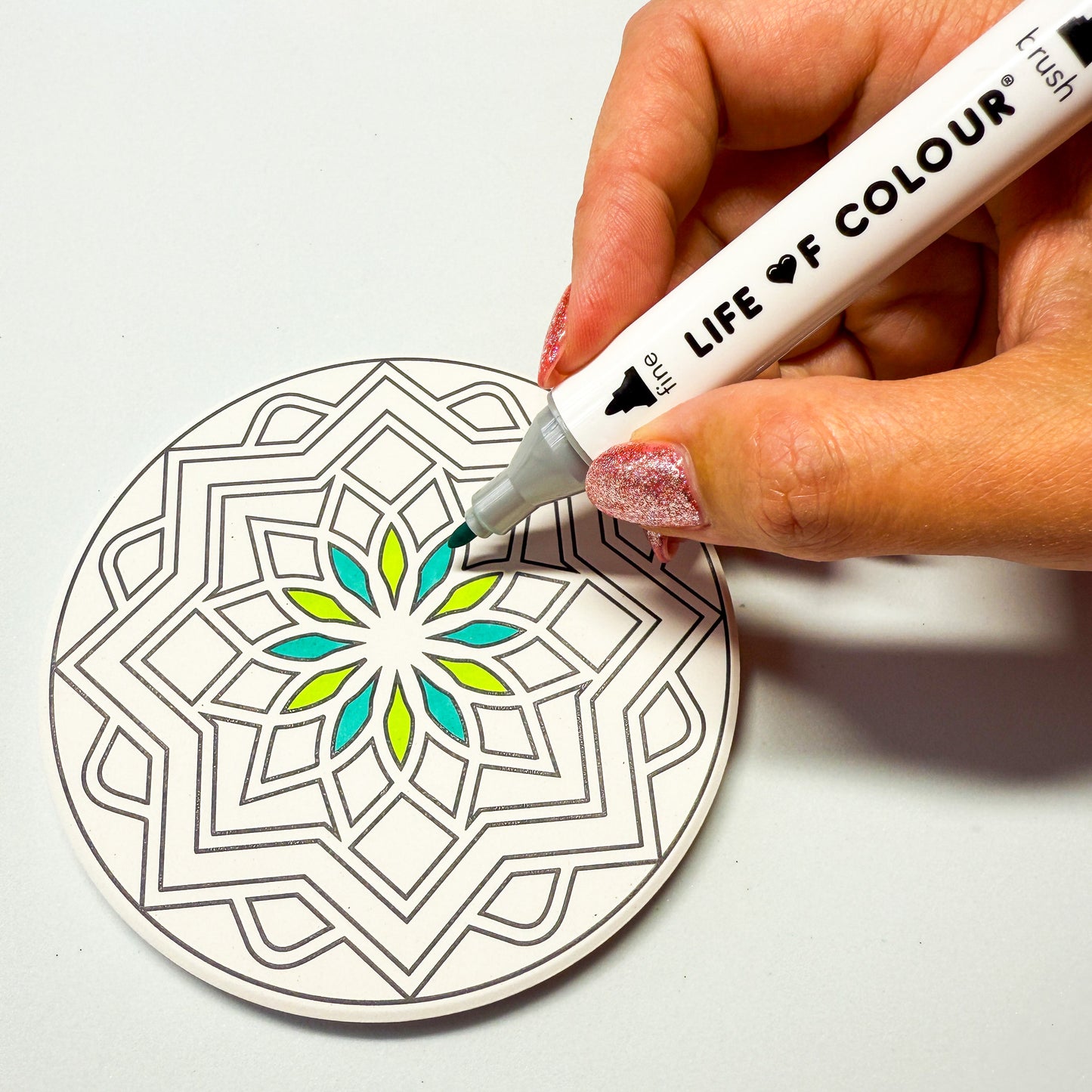 Ceramic Coaster Painting Kit