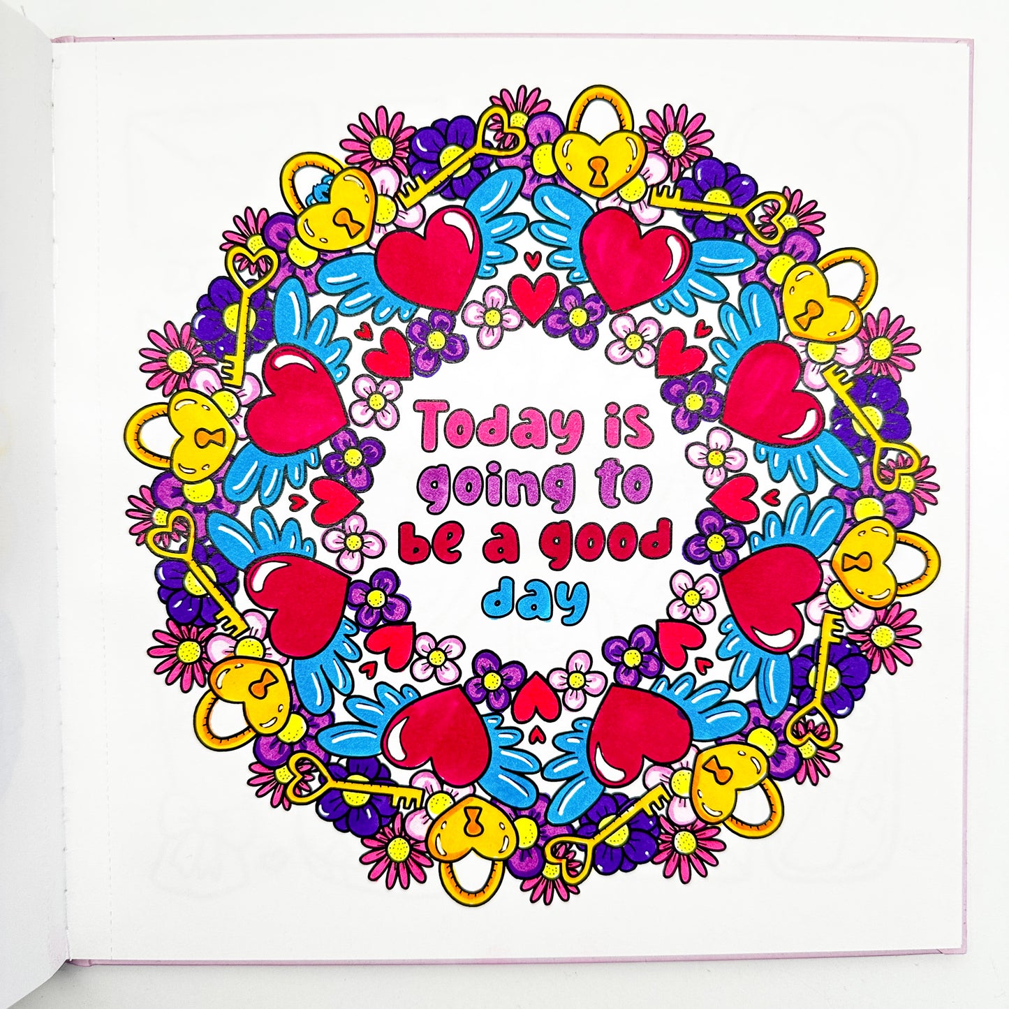 Cute and Cosy Combo - Colouring Book and stickers bundle