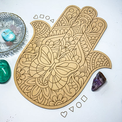 Hamsa Butterfly Painting Kit