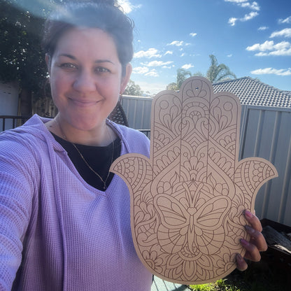 Hamsa Butterfly Painting Kit