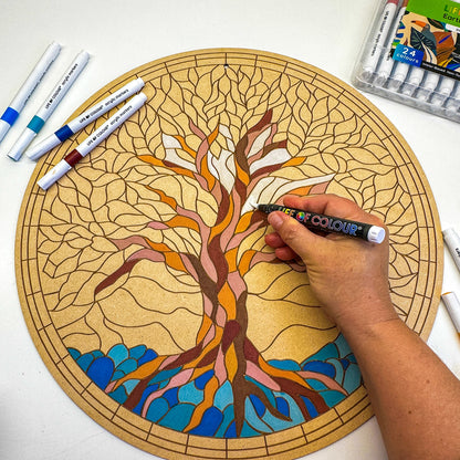 Mystical Tree of Life Painting Kit