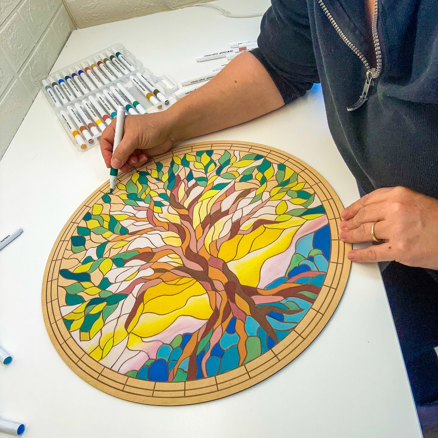Mystical Tree of Life Painting Kit