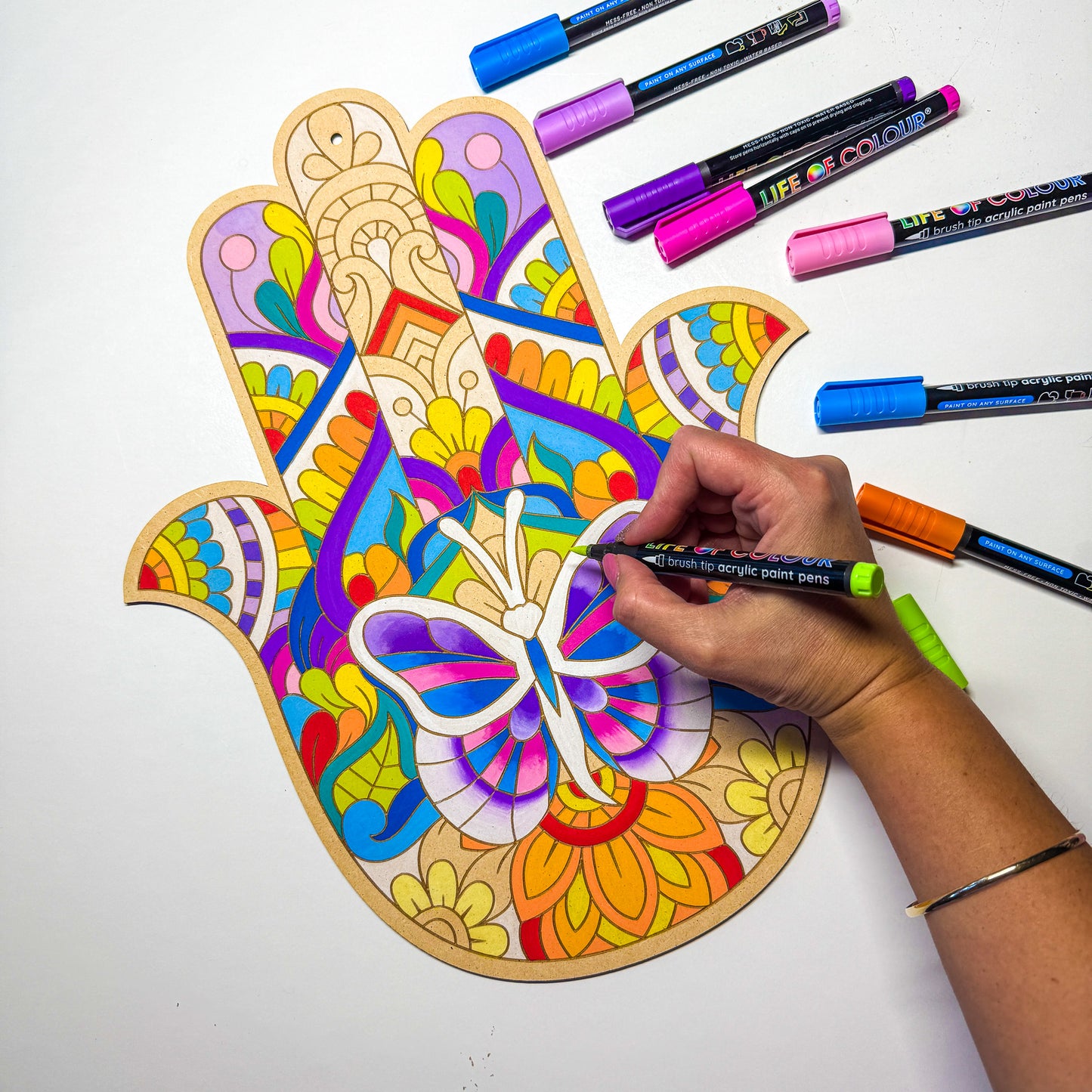 Mystical Bundle - Tree of Life, Eye of Protection and Hamsa Butterfly