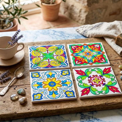 Ceramic Tile Painting Kit