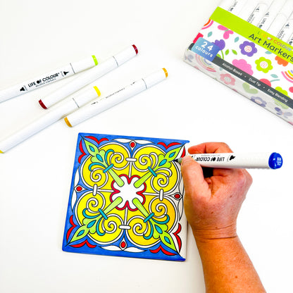 Ceramic Tile Painting Kit