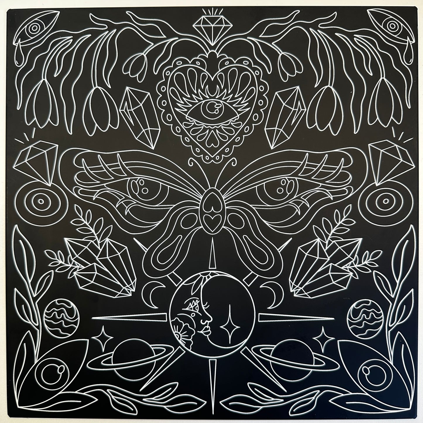 Metal Poster Painting Kit - Mystical