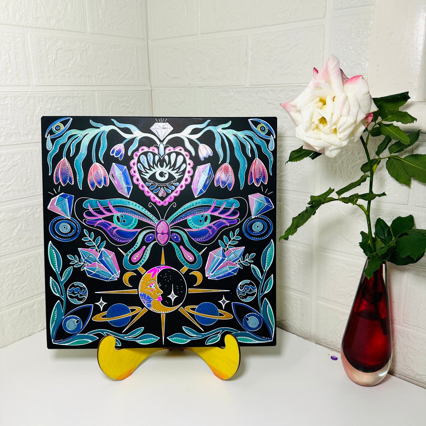 Metal Poster Painting Kit - Mystical
