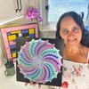 Metal Poster Painting Kit - Spiral Dot - Image 4