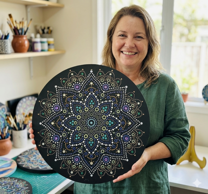 Life of Colour Dot Mandala Painting Kit - Pegasus