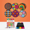 Life of Colour Zendoodle Coaster Kit - Set of 6 - Image 1