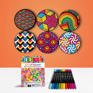 Coaster Mandalas